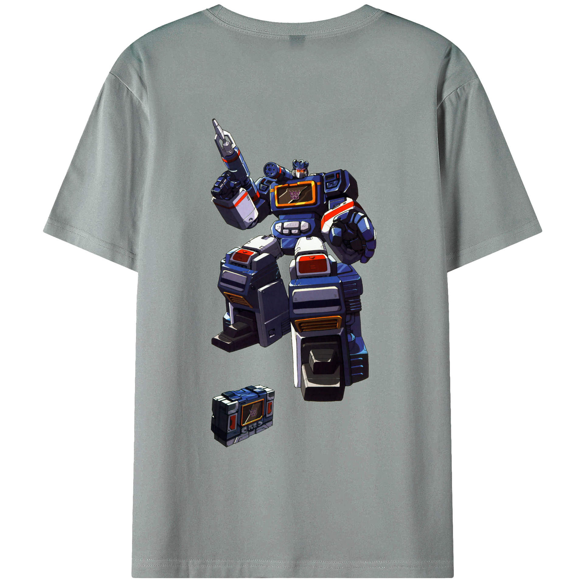 （画像用）  綿100％ メンズ半袖Tシャツ（バックプリント） 通気性